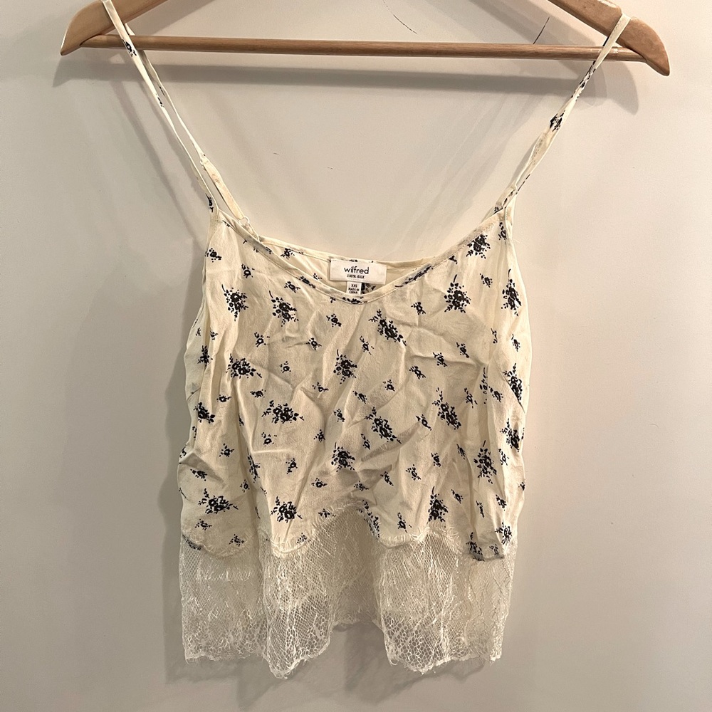 Aritzia Silk Camisole Top